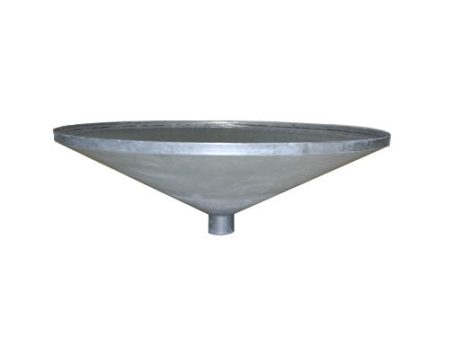 30 Gallon Funnel - Galvanized Online Sale