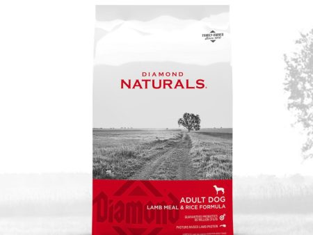 Diamond- Adult Lamb Meal & Rice Formula 40 LB ( Red) Fashion