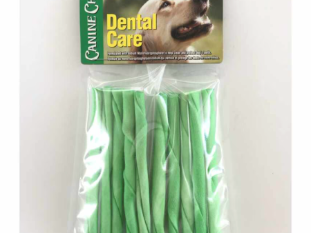 Canine Chews 10pk 5  Dental Basted Twists Supply